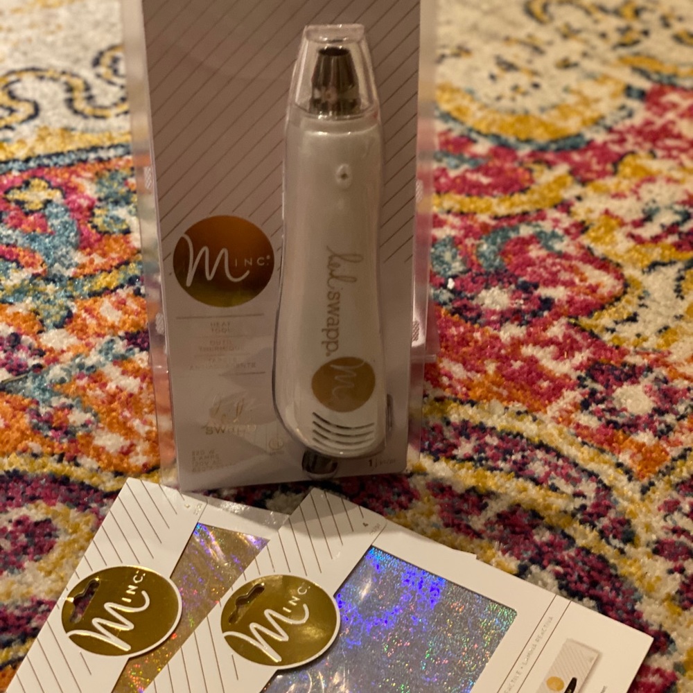 Minc heating tool with reactive foil